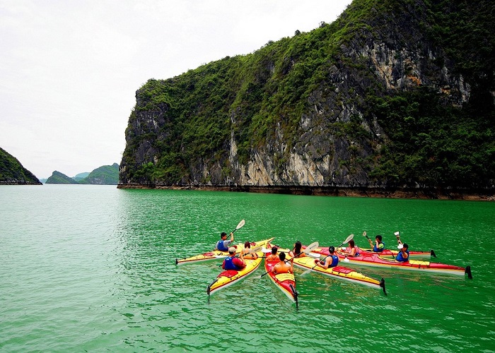 cheo thuyen kayak